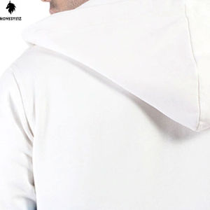 Sudadera con capucha de rizo francés desgastada con lavado ácido Vintage, sudaderas con estampado de algodón pesado para hombres, técnicas bordadas sólidas de invierno - Product Image 4