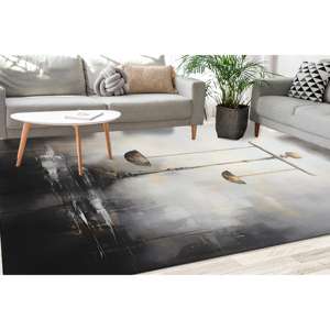 Paillasson abstrait Balance de la Justice : Cadeau pour avocat, tapis d'entrée, tapis en chenille - Product Image 5