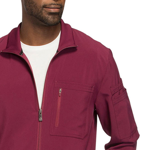 Hombres de alta calidad Scrub Jacket Bajo MOQ Precio barato Hombres Scrub Jacket Nueva llegada al por mayor Hombres Scrub Jacket - Product Image 4