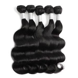 Trame de cheveux brésiliens Remy Body Wave |   Cheveux humains |   Double Drawn |   Épais de la pointe à la base |   Traitement chimique Aucun |   Toutes les couleurs - Product Image 4
