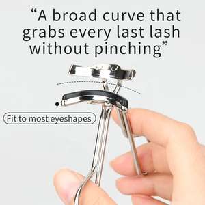 2024 nouvelles tendances idées recourbe-cils en acier inoxydable de haute qualité avec applicateur de cils Instructions - Product Image 4