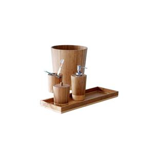 Ensemble de salle de bain en bois très vendu, fait à la main, de haute qualité, taille personnalisée, 100% bois naturel, ensemble de salle de bain fait à la main, fabricant - Product Image 1