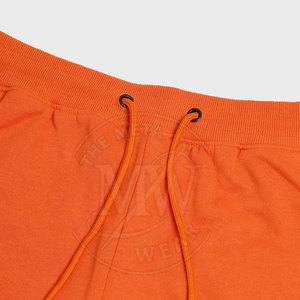 Pantalon de jogging pour homme en mélange polyester/coton, confortable, décontracté, pour l'entraînement, taille mi-haute, lavage foncé, léger, coupe droite, service OEM - Product Image 5