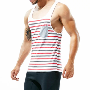 Oem Men Summer Cotton <b>Vest</b> Tank Top Gym Clothing Bodybuilding Men Tank Top Own Logo Design Tank Top For Sale - Product Image 6