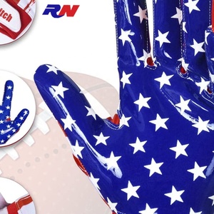 Gants de sport de football entièrement sublimés de qualité supérieure, antidérapants, avec paume en cuir, couleur personnalisée, design moderne pour hommes/femmes - Product Image 6