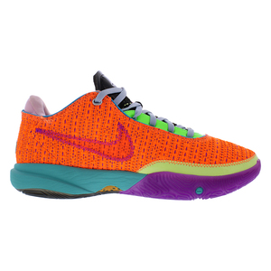 รองเท้า Nike สำหรับ LEBRON XX unisex สีส้ม/สีม่วงสดใสสำหรับทุกฤดูกาล-กำหนดโลโก้ได้เองตาข่าย/EVA/พื้นรองเท้ายาง - Product Image 3