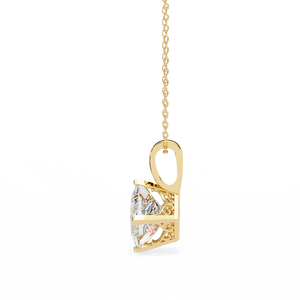 Colgante de Diamante Cultivado en Laboratorio en Oro de 18k para Mujer - Product Image 2