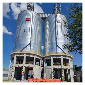 Оцинкованные спиральные стальные силосы для хранения цемента, 100-7000 тонн - Product Image 2