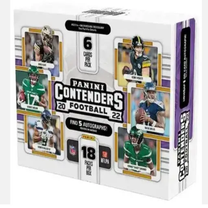 Boîte de collection de football Panini Contenders 2022 haut de gamme - Product Image 1