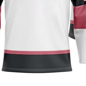 Nuevo estilo Los más vendidos Sublimación Deporte Transpirable Logotipo personalizado Jersey de hockey sobre hielo Camisetas de equipo de manga completa - Product Image 6