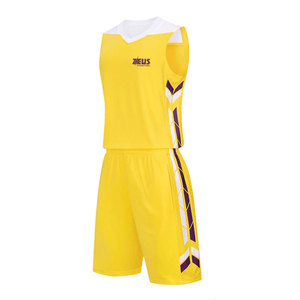 Uniforme de Baloncesto al por Mayor, Ropa Deportiva que Absorbe la Humedad, Jersey y Pantalones Cortos de Baloncesto Sublimados de Alta Calidad, Personalizables - Product Image 4