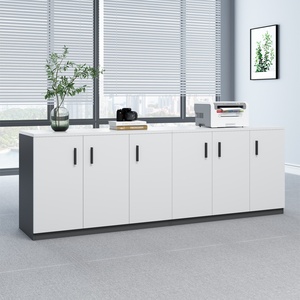 Armoire de bureau modulaire en mélamine, meuble de rangement industriel, buffet mural, organiseur de dossiers pour école, hôpital, maison - Product Image 3