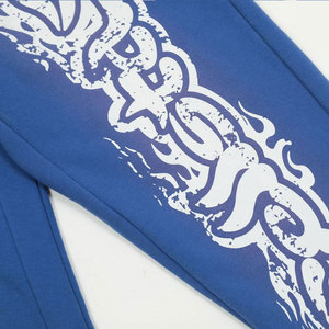 Pantalones Casuales Personalizados para Hombre, Estilo Urbano, Joggers Ajustados, Cintura Elástica de Algodón, Pantalones Deportivos Acampanados - Product Image 6