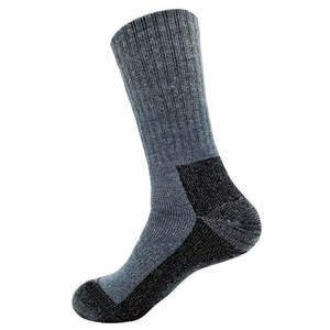 Chaussettes en laine 100% coton pour hommes, faible MOQ, design tendance, logo brodé personnalisé, antibactériennes pour chaussettes de sport tissées - Product Image 2