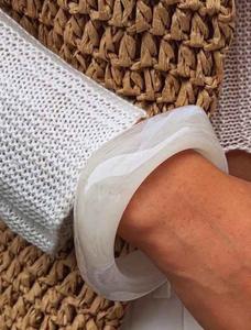 Pulseras y Brazaletes de Resina para Mujer, Nueva Colección, Joyería Estilo Ángel para Fiestas y Bodas, Alta Calidad - Product Image 5