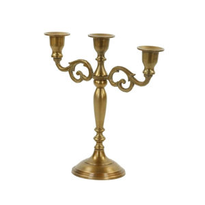 Candelabro de Aluminio de 5 Brazos, Hecho a Mano, Ecológico, Diseño Elegante, Portavelas Decorativo para el Hogar, para Navidad, Pascua, Bodas y Fiestas - Product Image 5