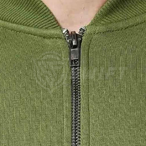 <b>Men</b> Polyester Breathable Quick Dry Vintage Bomber Jacket Winter Outerwear Various Colors Ribbed Collar Zip Flight <b>Padded</b> Coat - Product Image 6