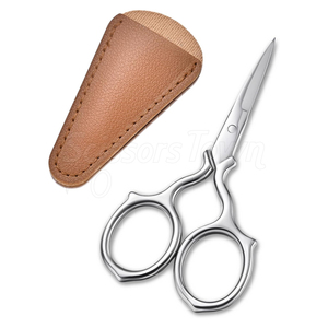 Ciseaux à cuticules pour ongles pour le toilettage professionnel et personnel en acier inoxydable durable - Product Image 1