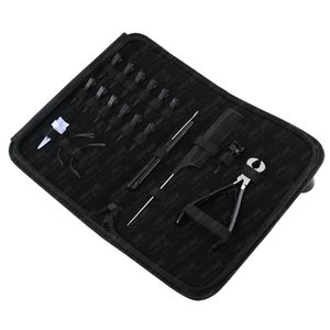 Meilleure vente pince à micro-perles pour extensions de cheveux peigne et pinces en acier inoxydable pour épiler les cheveux par fusion Pince à cheveux de qualité salon - Product Image 1