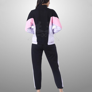 Survêtement de sport léger idéal pour la course à pied et le fitness Survêtement de sport classique en deux pièces avec taille élastique - Product Image 3