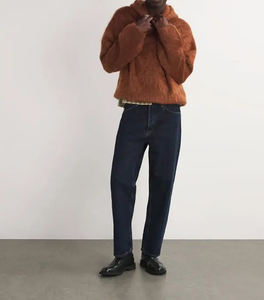 2026 Custom Hoodie Mohair Custom Fur Blank Hoodie Wool Women Plain Fleece Cashmere Sweater Crop Hoodie <b>Men</b> - Product Image 4