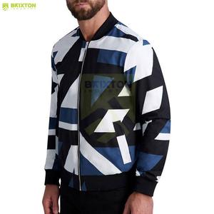 แจ็กเก็ตบอมเบอร์แจ็คเก็ตผู้ชายผ้าโพลีเอสเตอร์100% สไตล์สตรีทแจ็กเก็ตกันหนาวดีไซน์ใหม่น้ำหนักเบาระบายอากาศได้ดี - Product Image 2