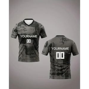 เสื้อฟุตบอลอเมริกันและฟุตบอลชายแบบสั่งทำพิเศษ สวมใส่สบาย ระบายอากาศได้ดี พร้อมชื่อและหมายเลข ตัดเย็บอัตโนมัติ ดีไซน์ทันสมัย - Product Image 3