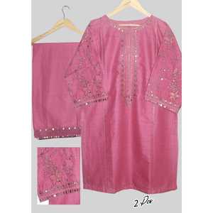 Salwar Kameez pakistanais Georgette pour occasions spéciales avec design cousu - Product Image 6