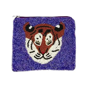 Porte-monnaie en perles de riz brodé à la main avec dragonne, mini sac à main multifonction pour les vacances par MD HANDICRAFTS - Product Image 4