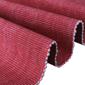Camino de mesa de costilla de Algodón 100% con diseño impreso moderno de lujo tejido rojo para el hogar Hotel boda Navidad cocina USO DE Hotel al aire libre - Product Image 4