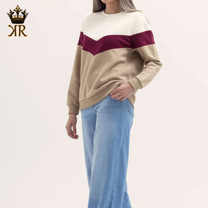 Sudadera de Algodón de Manga Larga Coreana con Logotipo Personalizado de Alta Calidad, Transpirable, para Mujer, 100% Algodón, Sudaderas con y sin Capucha de Pakistán - Product Image 2