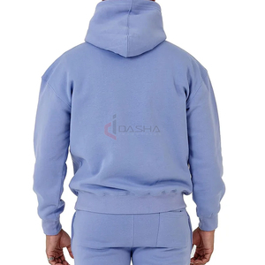 Pull à capuche pour homme en coton 100% épais Streetwear d'hiver avec col à capuche surdimensionné Impression numérique personnalisée - Product Image 5