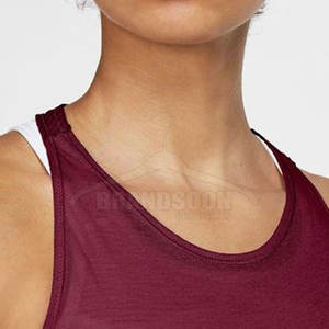 Offre Spéciale débardeurs en coton personnalisés pour femmes gilet de sport pour femmes - Product Image 4