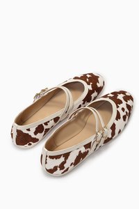 <span class=keywords><strong>Ballerine</strong></span> alla Moda in Vera Pelle Morbida <span class=keywords><strong>con</strong></span> Chiusura a Fibbia per Primavera, Estate e Autunno - Product Image 5