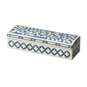 Caja de Joyería de Resina Hecha a Mano con Diseño de Hojas y Incrustaciones de Hueso Tallado, Color Personalizable, Logotipo Decorativo, Almacenamiento para Venta al por Mayor - Product Image 3