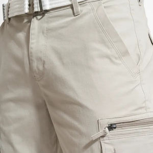 Pantalones casuales ligeros para hombre, 100% algodón, talla grande, con múltiples bolsillos, estilo cargo, para hombre. - Product Image 6