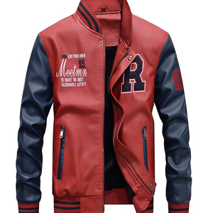 Top Sale Premium Quality Men's Jacket Fresh <b>Material</b> with Customizable Design Hot Trending Low Price Versity Jacket for men - Product Image 4