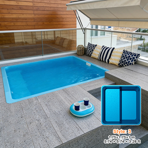 Piscine SPA en fibre de verre personnalisable avec jets puissants et système de filtration intégré, directement de l'usine - Product Image 3