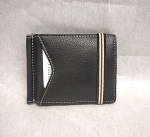 Portefeuille porte-cartes en cuir véritable avec pince à billets, logo personnalisé, cadeaux promotionnels d'entreprise, fonction de sécurité RFID, approvisionnement en Inde - Product Image 5