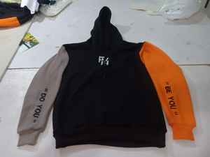 Nouveauté : Sweat à capuche pour homme en polyester/coton, design personnalisé, haute qualité, écologique, coupe-vent, étiquette personnalisée, uni - Product Image 6