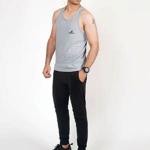 Ropa de gimnasio de punto transpirable para hombre, ropa deportiva informal para Fitness, camiseta sin mangas para culturismo, camiseta sin mangas informal para hombre - Product Image 2