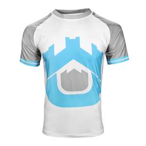 Vêtements personnalisés, marque privée, t-shirt pour homme, short d'été respirant avec coupe surdimensionnée, produit le plus vendu - Product Image 1