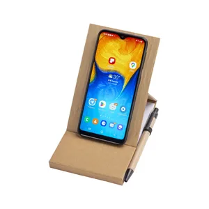 Personalized Bamboo <b>Memo</b> <b>Pad</b> with Pen Promotional Customized Gadgets - Product Image 3