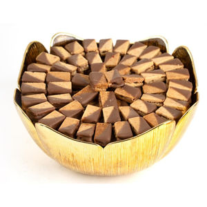 Cuenco para servir de Metal plateado de primera calidad, diseño moderno, soporte para dulces, mesa decorativa para catering de boda, cuenco para servir - Product Image 2