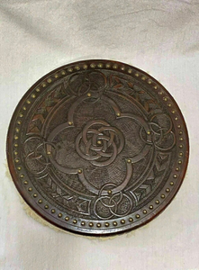 Medieval madera vikingo escocés objetivo redondo escudo brazo diseñador madera redondo escudo Calvin artesanía - Product Image 4