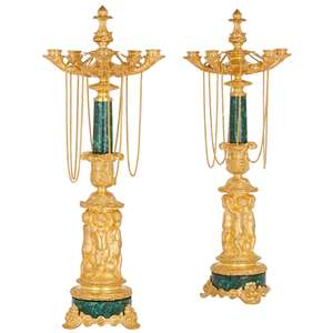 Portavelas de malaquita con soporte de latón extraíble Autoadhesivo Ecológico Hecho a mano Diseño de Arte Moderno multifuncional - Product Image 6