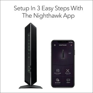 Caja de Diseño para Router Inalámbrico Wifi, Carcasa para Red Wi-Fi, Compatible con NETGEAR Nighthawk <span class=keywords><strong>AC1900</strong></span>, Color Negro - Product Image 6