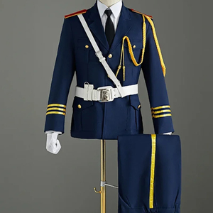 ชุดเดรสสีแดงคุณภาพสูงขายดี ใส่สบาย ปักลายสวยงาม เหมาะสำหรับงานพิธีในสำนักงาน พร้อมหมวกทรงแหลม - Product Image 2