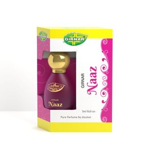 GIRNAR Parfum de luxe unisexe 9ml Naaz Attar Floral Liquid Scent Premium Parfum pour hommes et femmes vente en gros - Product Image 1