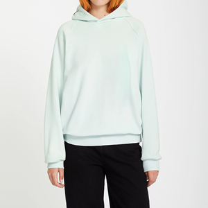 Haut court à capuche rose tendance de haute qualité 2026, style streetwear, broderie papillon, pour femme, coupe oversize, polyester/coton, devant - Product Image 1